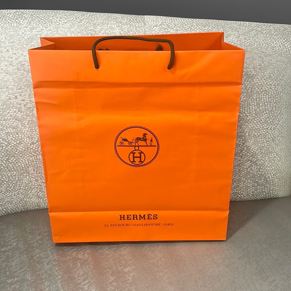 HERMES shopping bag Authentic - Picture 1 of 8
